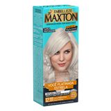 Tintura Maxton Creme Louro Platina Cinza Super Intenso 12.111