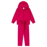 Conjunto Infantil Menina Plush - Orelinhas - Pink