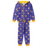 Conjunto Infantil Menina Inverno Esportivo Nba - Emoji - Roxo