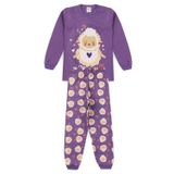 Pijama Infantil Meia Estação Menina - Ovelha - Lilás