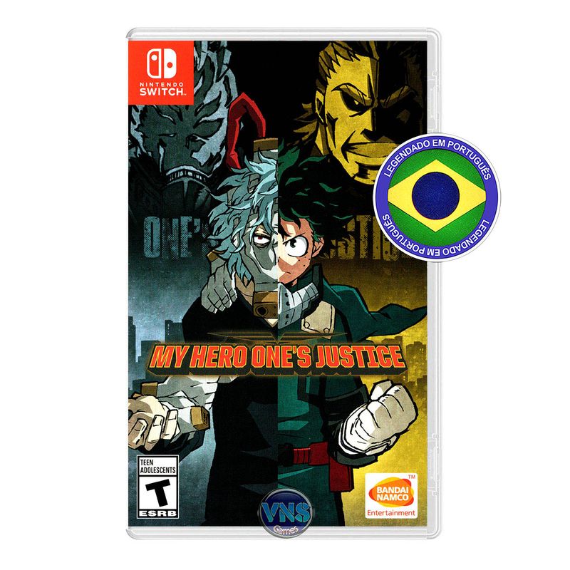 Jogo My Hero Ones Justice - Switch - Bandai Namco Games