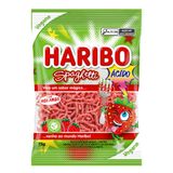 Balas Haribo Spaghetti Vegana Sabor Morango Ácido 75g