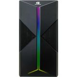 Gabinete Gamer Mid Tower Sem Fan Sem Fonte Fortrek Holt Rgb Preto