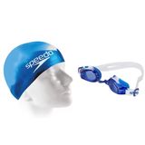 Kit Natação Infantil Speedo Swim Jr Slc - Óculos + Touca