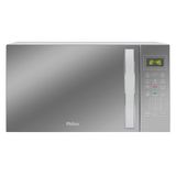Micro-ondas Philco Mesa 33 Litros Espelhado/Branco Funções Pré-programadas PMO38E 110V