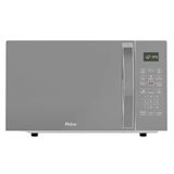 Micro-ondas Philco Pmo28s 25 Litros Espelhado/Prata 220V - 1100W, 6 Receitas Pré-programadas