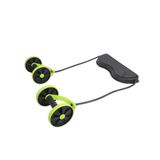 Roda Abdominal Dupla com Elásticos WCT Fitness 5555008