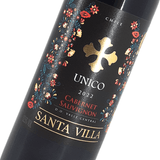 Vinho Tinto Cabernet Sauvignon Chileno Santa Villa Unico 750 Ml