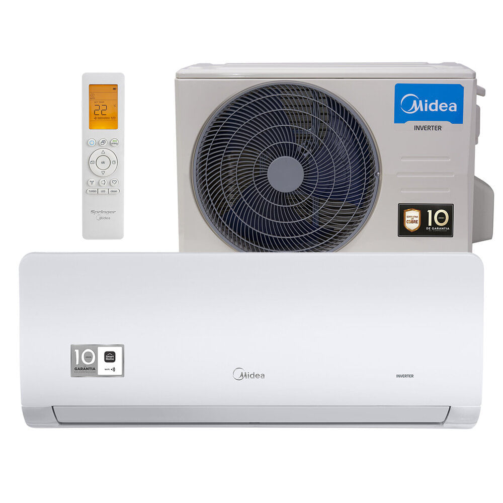 Ar Condicionado Split Inverter 12.000 Btu Xtremesave Frio Midea 42agvci12m5.38agvci12m5 - 220v