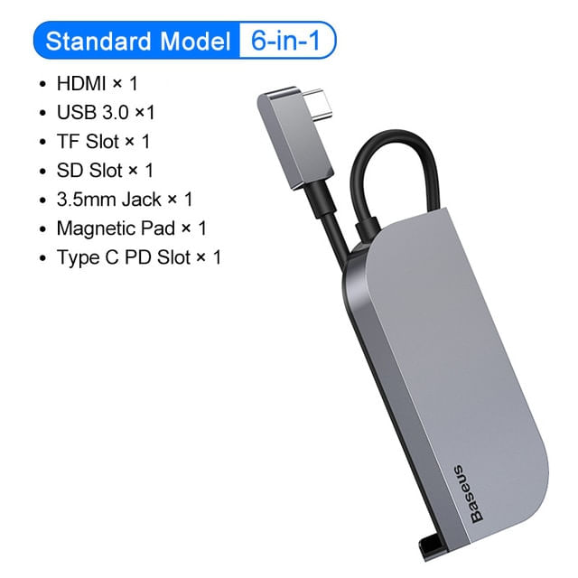 Hub Usb Hdmi Para Ipad Pro Tipo C Para Macbook Pro Station