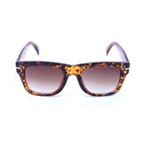 Óculos Solar Bad Rose com Animal Print e Lente Degrade - FY82003C6