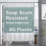 Cortina De Chuveiro Amazer Bath Clear Premium Peva 180x180cm