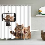 Cortina De Chuveiro Lsqdvq European Animals Cats Lion Tiger