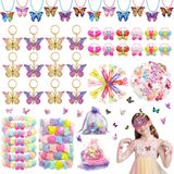 Conjunto De Lembrancinhas Banballoon Butterfly Para Aniversário De Meninas