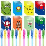 Conjunto De Lembrancinhas De Festa Jiaoohoo Super Bros Invisible Ink Pen +12