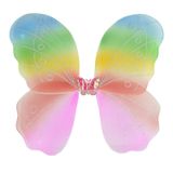 Conjunto De Fantasias Com Saia Tutu Butterfly Fairy Wings Para Meninas