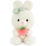 Comida Fofa Pelúcia Brinquedo Coelho Boneca Morango Abraço Travesseiro Bebê