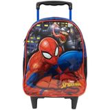 Mochila De Rodinhas Xeryus Spider Man X2 Tam 14&quot; 10671