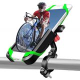 Suporte De Telefone De Bicicleta, Suporte De Telefone Scooter De Motocicleta 360 ° Rotação Anti-vibração Guidão Suporte De Telefone Universa