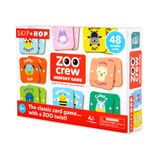 Jogo De Memória Skip Hop Toddler Zoo Crew Com 48 Cartas