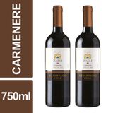 Vinho Chileno Carmenere Reservado Zaeli 750ml Kit 2un