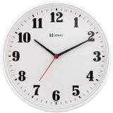 Relógio De Parede Herweg 6126-021 Quartz Redondo 26cm Branco
