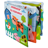 Livrinho Banho Livro Buba Infantil Bebês Animais Divertido