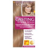 Tintura L&#39;oréal Paris Casting Creme Gloss 810 Louro Champagne