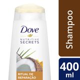 Shampoo Dove Nutritive Secrets Ritual Reparação 400ml