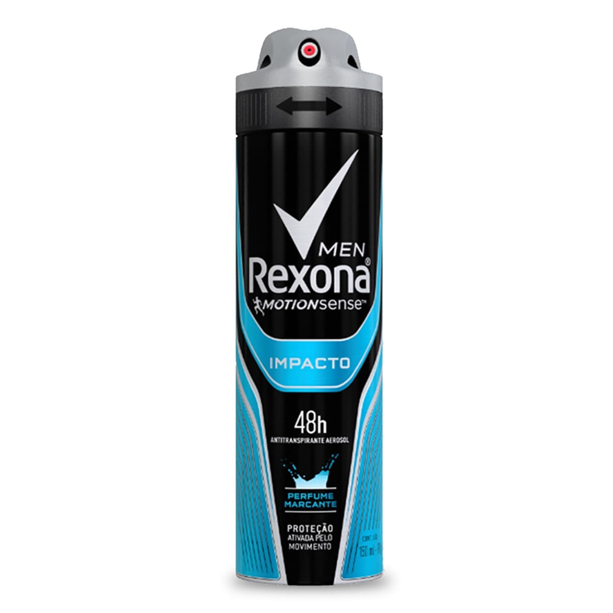 Desodorante Aerossol Rexona Masculino Impacto 150ml