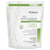 Po Descolorante Yama Refil Free Ervas Proteinas 300g