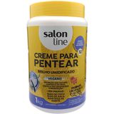 Creme Para Pentear Salon Line Brilho Máximo 1kg