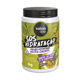 Máscara S.o.s Hidratação Ultra Cachos Salon Line 1kg