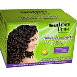 Salon Line Creme Relaxante Cachos Definidos E Soltos 200g