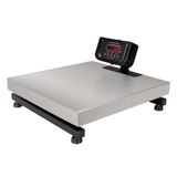 Balança Digital De Plataforma Balmak Serie Standard Inox 300kg Remoto Com Bateria K-300ib-3/s
