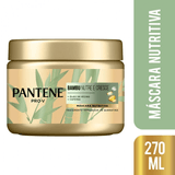 Máscara De Tratamento Pantene Pro-v Bambu Nutre Cresce 270ml