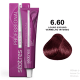 Tintura Séotres Louro Escuro Vermelho Intenso 6.60