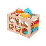 Brinquedos Baby Shape Sorter De Madeira Para Meninos E Meninas