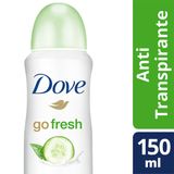 Desodorante Antitranspirante Aero Dove Go Fresh Penino E Chá Verde Desodorante Antitranspirante Aerossol Dove Go Fresh Penino E Chá Verde