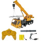01:24 10ch Rc Guindaste Guindaste Modelo De Engenharia Veículo Rc Carga
