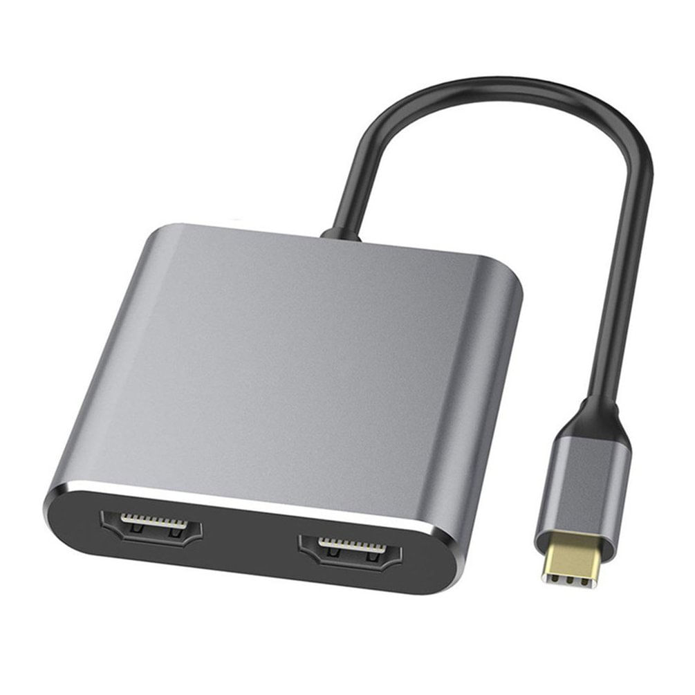 Adaptador Hdmi Tipo C 4k C Para Conversor De Porta Usb 3.0 Dupla