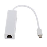 Adaptador De Hub Lan Usb C Usb 3.1 Tipo C Para Usb Rj45 Ethernet