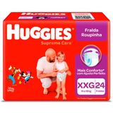 Fralda Huggies Turma da Mônica Roupinha Supreme Care XXG 24 Unidades