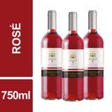 Vinho Chileno Rosé Reservado Zaeli 750ml Kit 3un