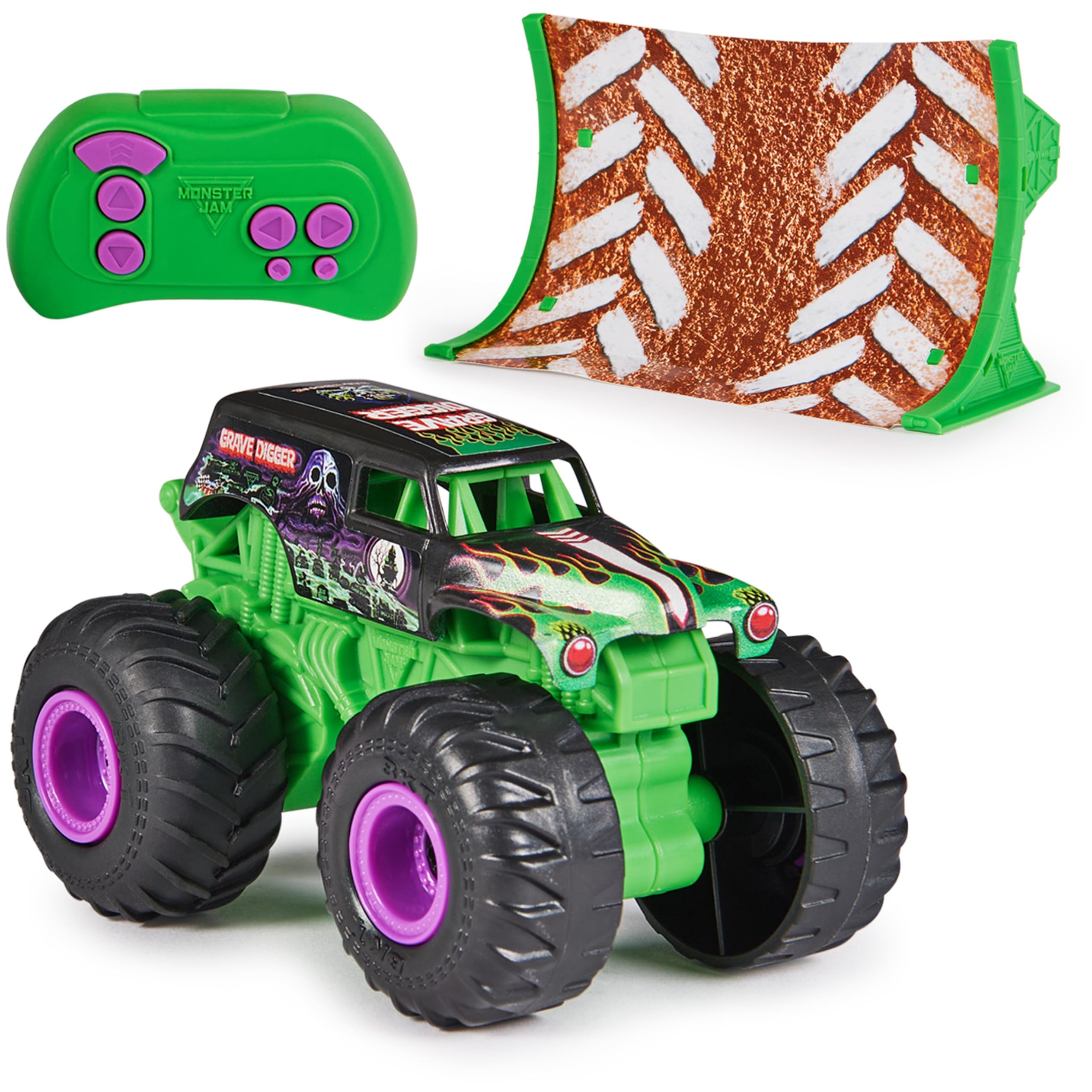 Controle Remoto Monster Truck Monster Jam Grave Digger 1:64