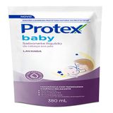 Refil Sabonete Líquido Para Bebês Protex Baby Lavanda 380ml