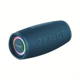 Alto-falante Bluetooth Zealot S56 40w Ip67 8000mah Bateria Ciano