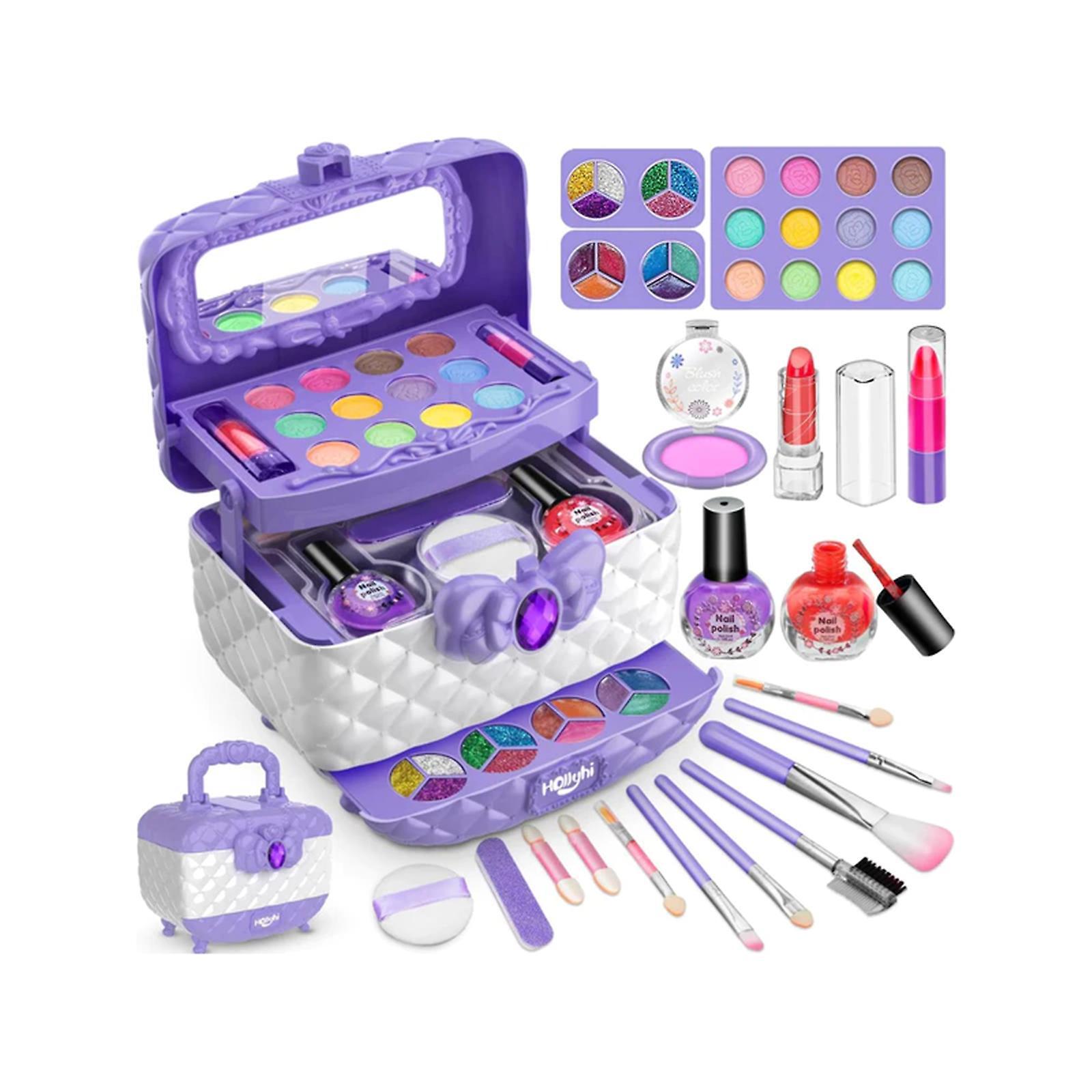 Kit De Maquiagem Infantil Conjunto De Fantasia Lavável