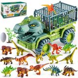 Brinquedo Infantil Dinossauro Carro Caminhões Grande Engenharia Construção