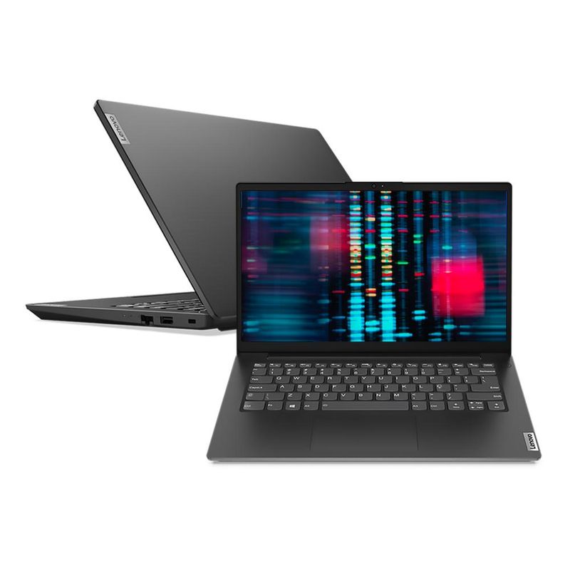 Notebook - Lenovo 82uls00400 I3-1215u 3.30ghz 4gb 256gb Ssd Intel Hd Graphics Windows 11 Home V14 14" Polegadas